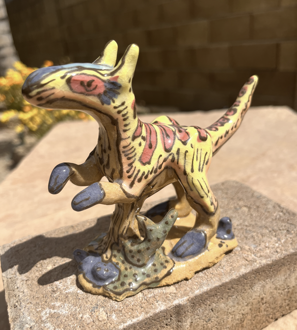 dino sculpture